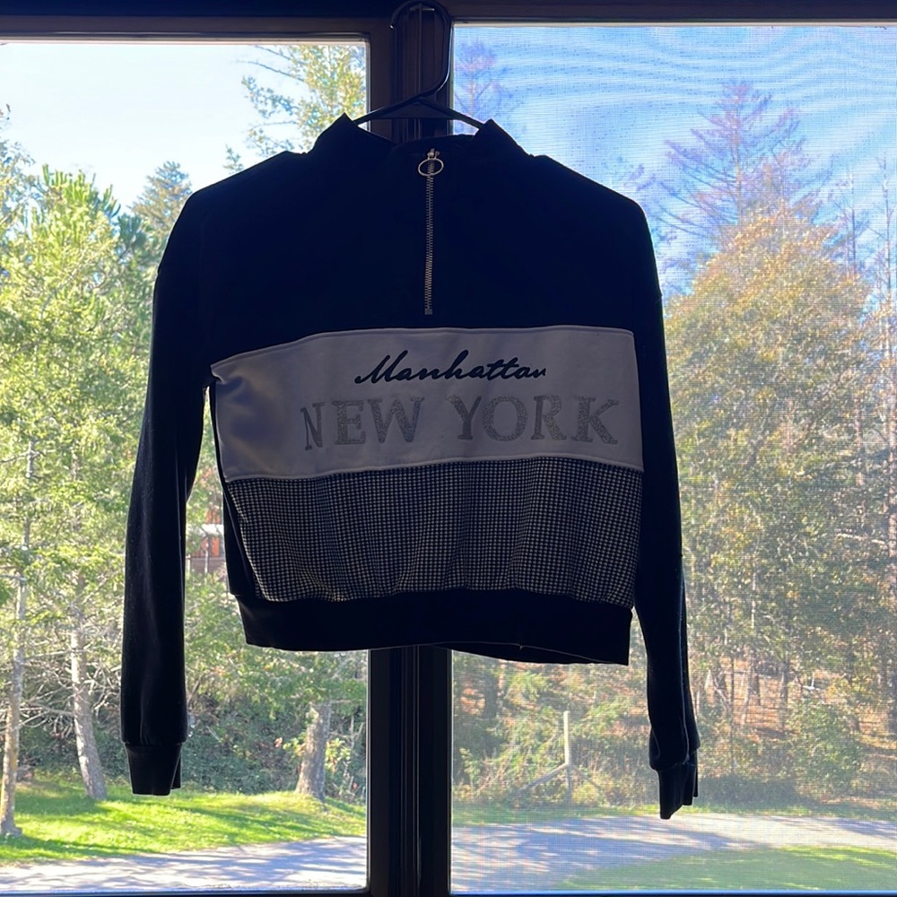 Black/white jacket for kids